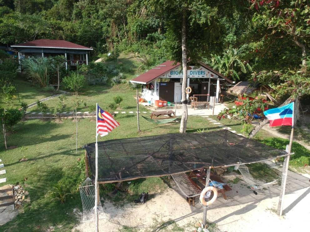 Bigfin beach resort Kota Belud Exterior foto